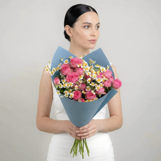 Кустовая роза 1